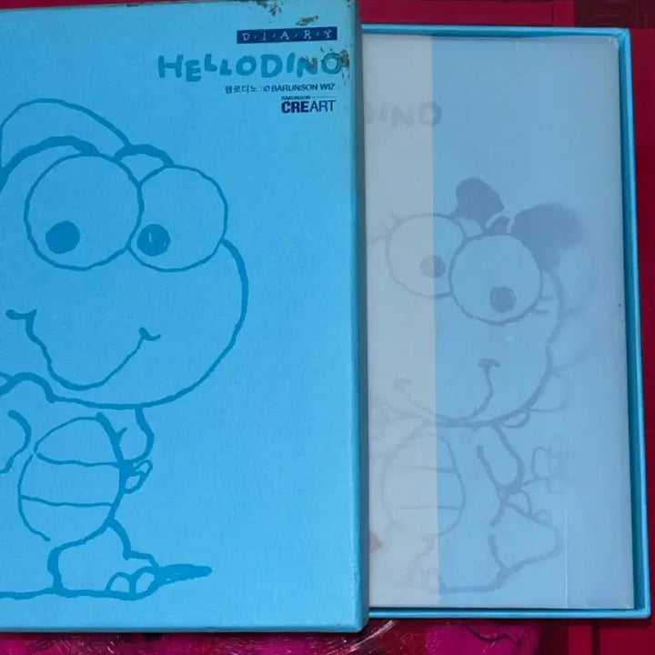 [BUNJANG] Barunson Hello Dino Hardcover Diary / 고전문구 바른손 헬로디노 양장 다이어리