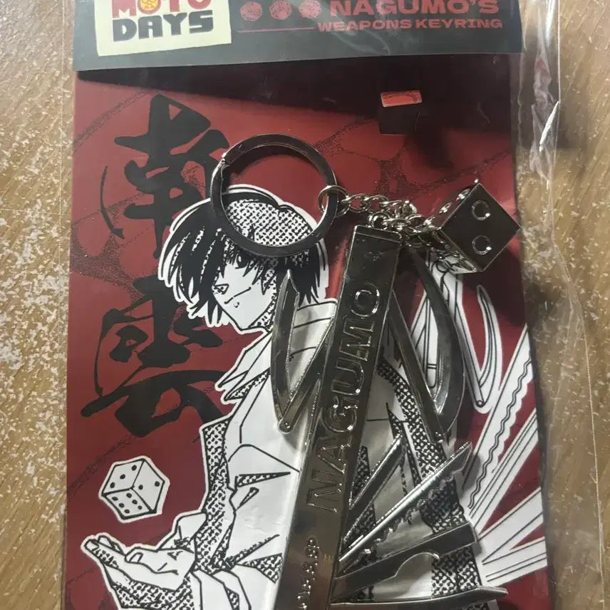[BUNJANG] Sakamoto Days Nagumo Weapon Keyring / 사카모토데이즈 나구모 팝업 무기 키링 굿즈