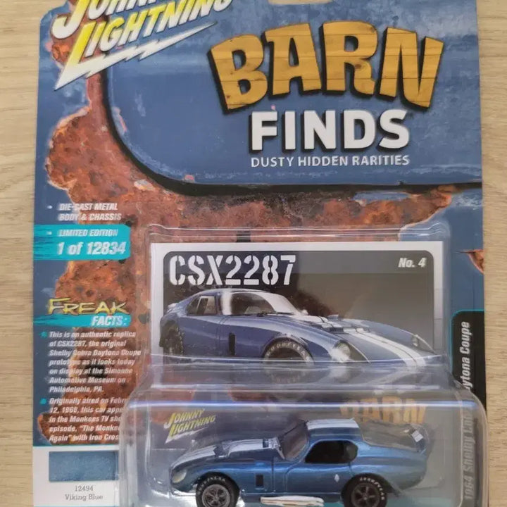 [BUNJANG] Johnny Lightning 1964 Shelby Cobra Daytona Coupe 1:64 Scale / 1:64 쟈니라이트닝 1964 쉘비 코브라 데이토나 쿠페
