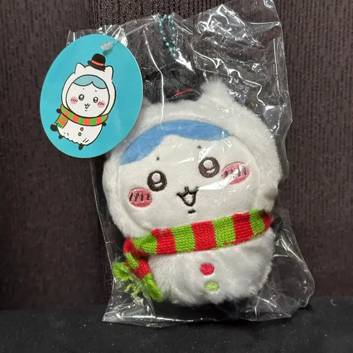 [BUNJANG] Chiikawa Hachware Snowman Christmas Holiday Plush / 치이카와 크리스마스 홀리데이 하치와레 눈사람