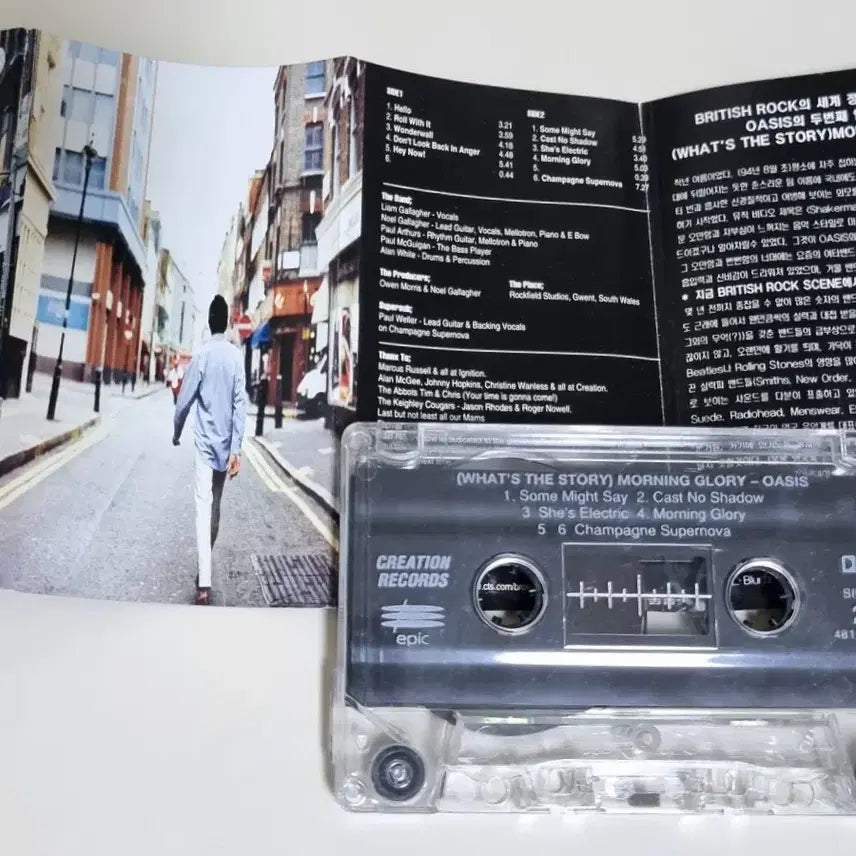 [BUNJANG] Oasis Morning Glory Cassette Tape / 오아시스 Morning Glory 카세트테이프
