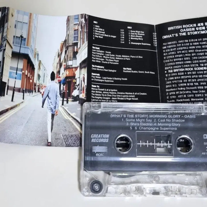 [BUNJANG] Oasis Morning Glory Cassette Tape / 오아시스 Morning Glory 카세트테이프