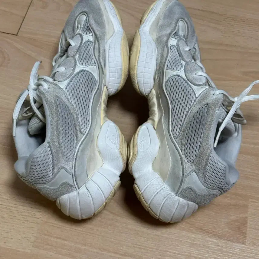 [BUNJANG] 아디다스 이지 500 스니커즈 본화이트 280 / 아디다스 이지 500 본 화이트 275