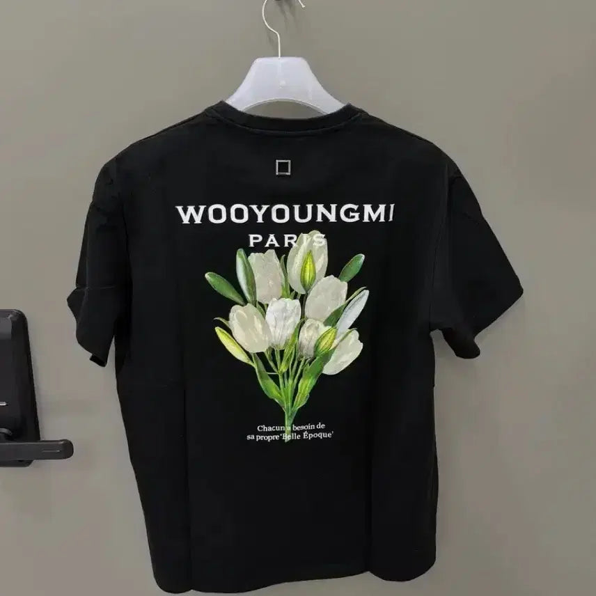 [SOLD OUT] 우영미 플라워 튤립 반팔티 48사이즈