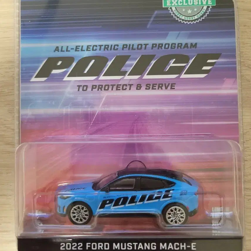 [BUNJANG] Greenlight 1:64 Scale 2022 Ford Mustang Mach-E Police Car / 1:64 그린라이트 2022 포드 머스탱 마하E 경찰차