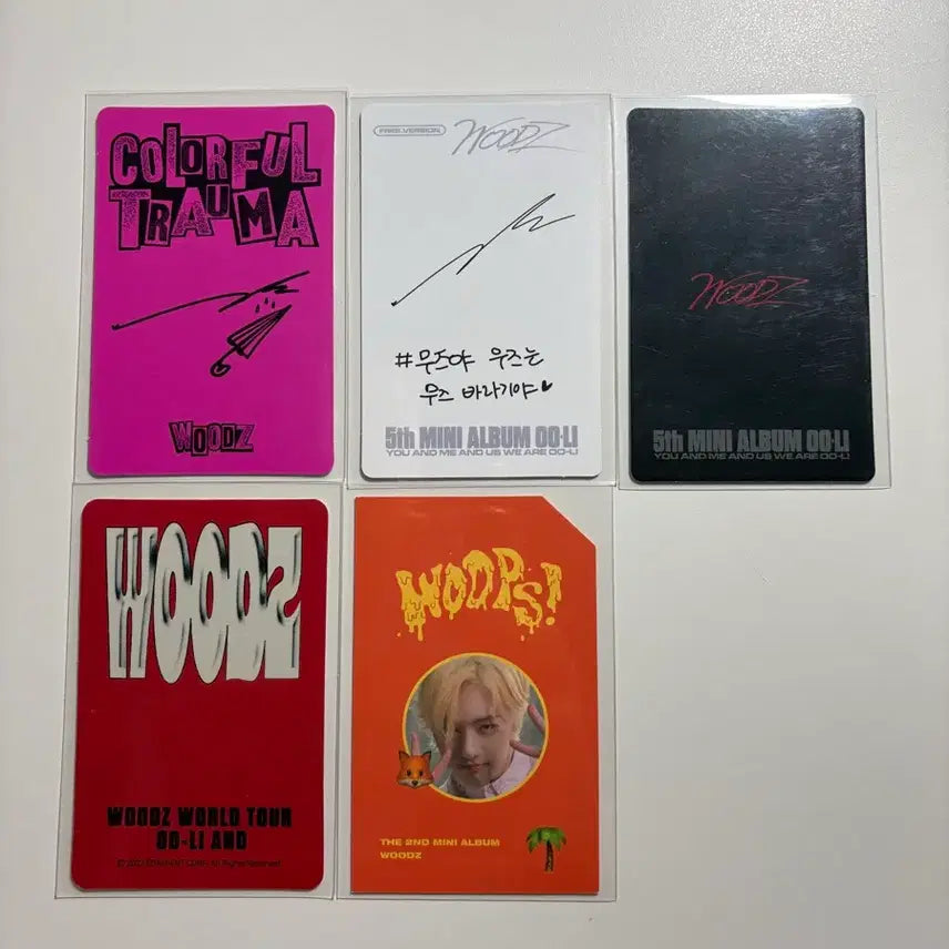 [SOLD OUT] 우즈 조승연 woodz 포카 포토카드 일괄 양도 컬트 우리 웁스