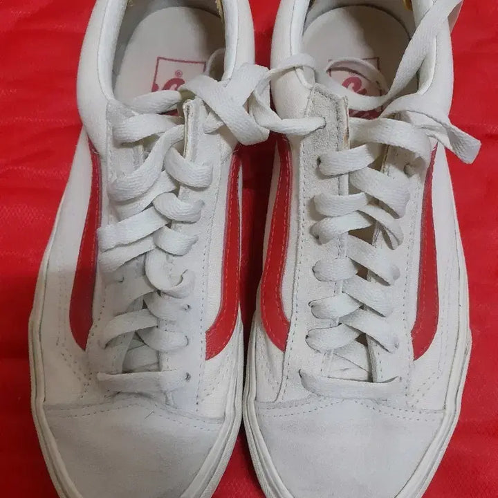 [BUNJANG] Vans Style 36 Red 245 Sneakers (GD Model) / 반스 스타일36 레드 245 - GD 착용 모델 상태 굿