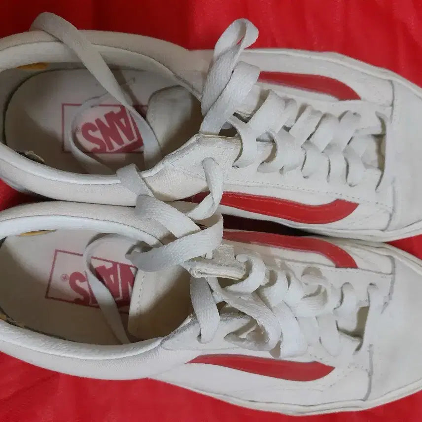 [BUNJANG] Vans Style 36 Red 245 Sneakers (GD Model) / 반스 스타일36 레드 245 - GD 착용 모델 상태 굿