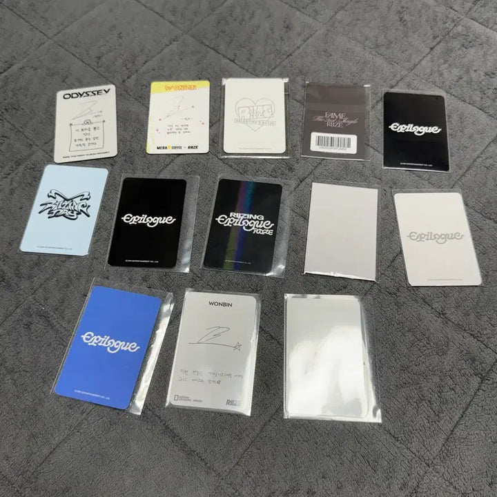 [BUNJANG] RIIZE Wonbin Photocard Bundle Set / 라이즈 RIIZE 포토카드일괄 라이즈원빈 토냥덕 원빈포카일괄처분