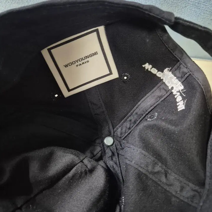 [BUNJANG] Wooyoungmi Paris Ball Cap Black / 우영미 파리 볼캡 블랙