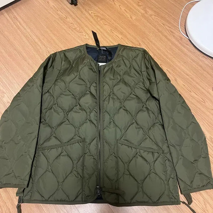 [BUNJANG] Taion Lightweight Padding Inner XL Dark Olive / 타이온 경량패딩 (내피) XL사이즈