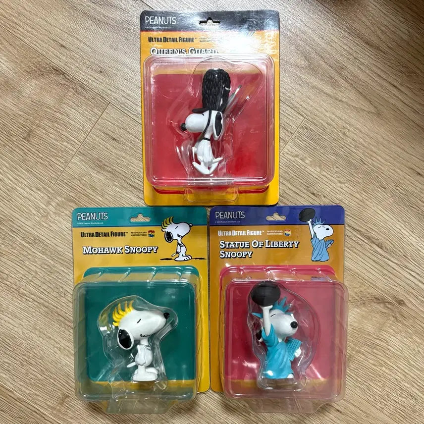 [BUNJANG] Snoopy UDF Figure 3-Type Bundle Set / 일괄)스누피 UDF 피규어 3종