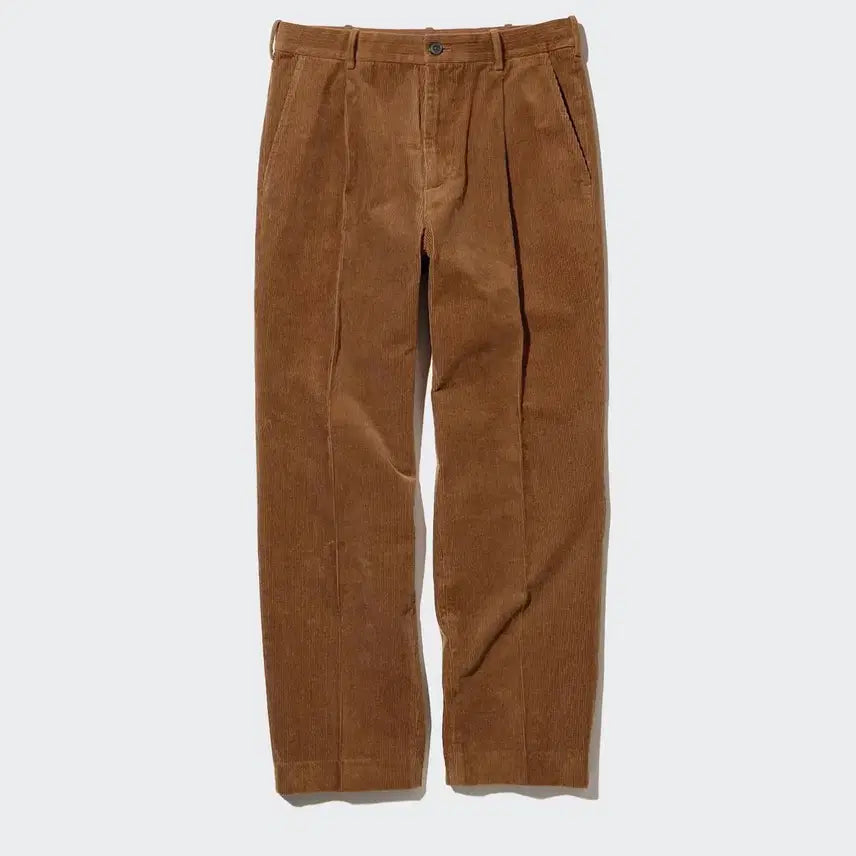 [BUNJANG] Uniqlo Tucked Wide Pants (Corduroy) / [S]유니클로 턱와이드팬츠(코듀로이)