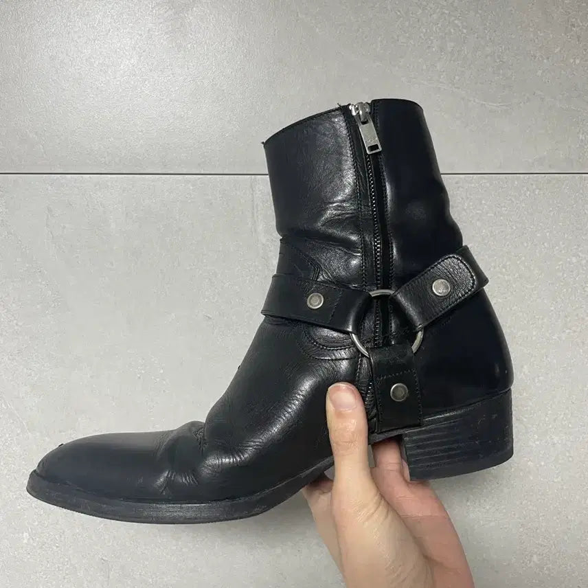 [SOLD OUT] 생로랑 하네스부츠 42 에디슬리먼