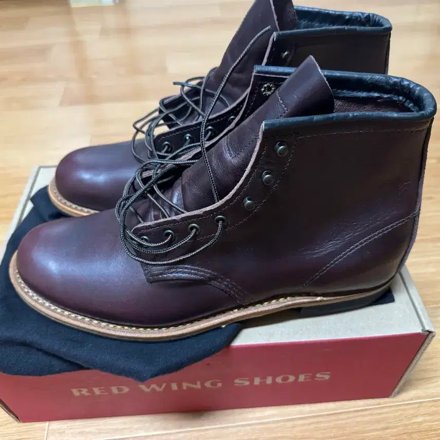 [BUNJANG] Red Wing Beckman Black Cherry Boots / 레드윙 벡맨 블랙체리 세컨팩토리 10d(280,새상품)