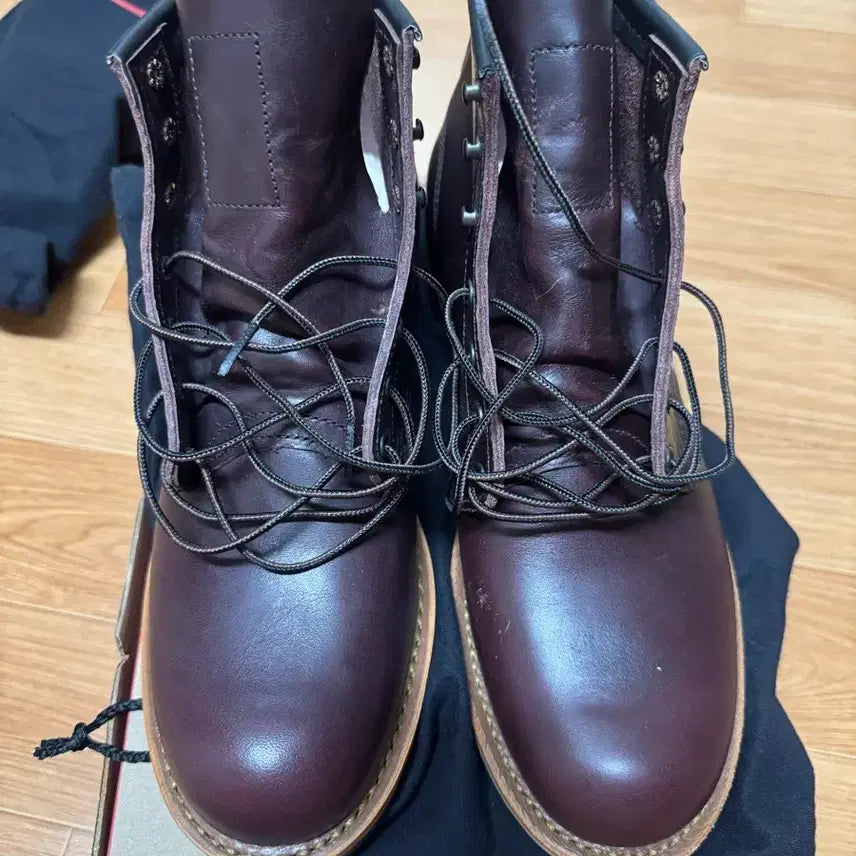 [BUNJANG] Red Wing Beckman Black Cherry Boots / 레드윙 벡맨 블랙체리 세컨팩토리 10d(280,새상품)
