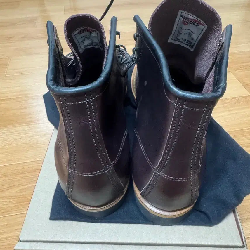 [BUNJANG] Red Wing Beckman Black Cherry Boots / 레드윙 벡맨 블랙체리 세컨팩토리 10d(280,새상품)