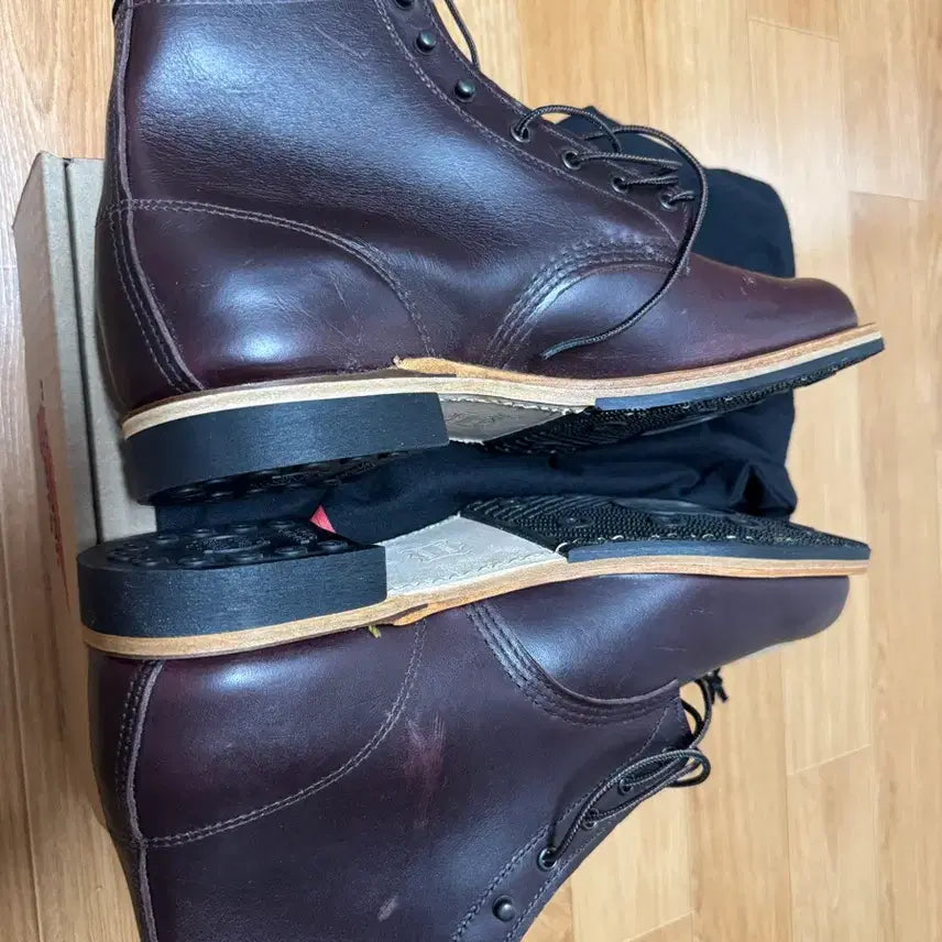 [BUNJANG] Red Wing Beckman Black Cherry Boots / 레드윙 벡맨 블랙체리 세컨팩토리 10d(280,새상품)