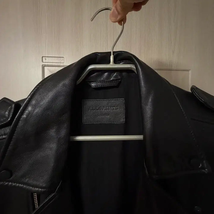 [BUNJANG] AllSaints Black Leather Rider Jacket / 올세인츠 블랙 가죽 라이더 자켓