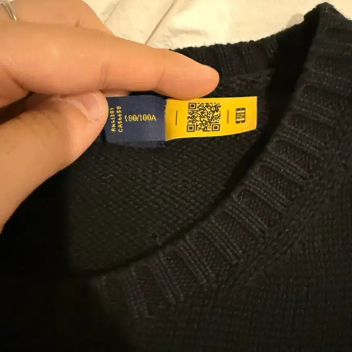 [BUNJANG] Polo Cotton Crewneck Sweater L / [폴로] 코튼 크루넥 스웨터 L