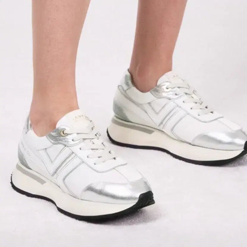 [BUNJANG] Lanvin Ail Sneakers White 245 / 랑방 에일 스니커즈 245