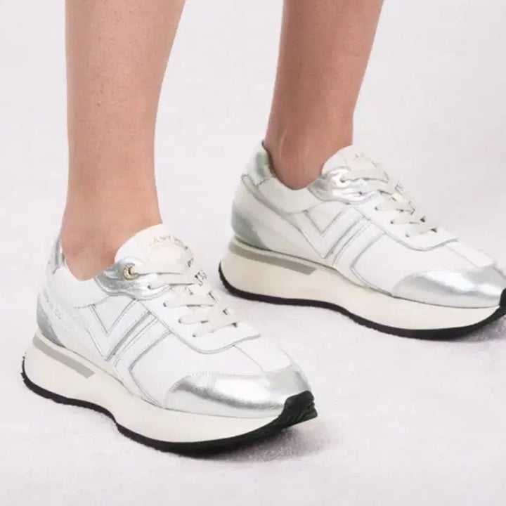 [BUNJANG] Lanvin Ail Sneakers White 245 / 랑방 에일 스니커즈 245