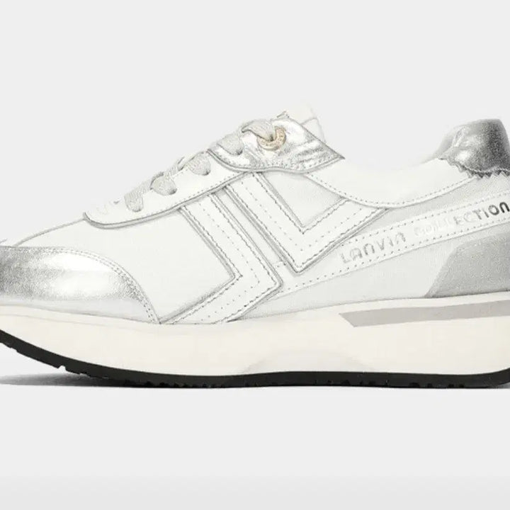 [BUNJANG] Lanvin Ail Sneakers White 245 / 랑방 에일 스니커즈 245