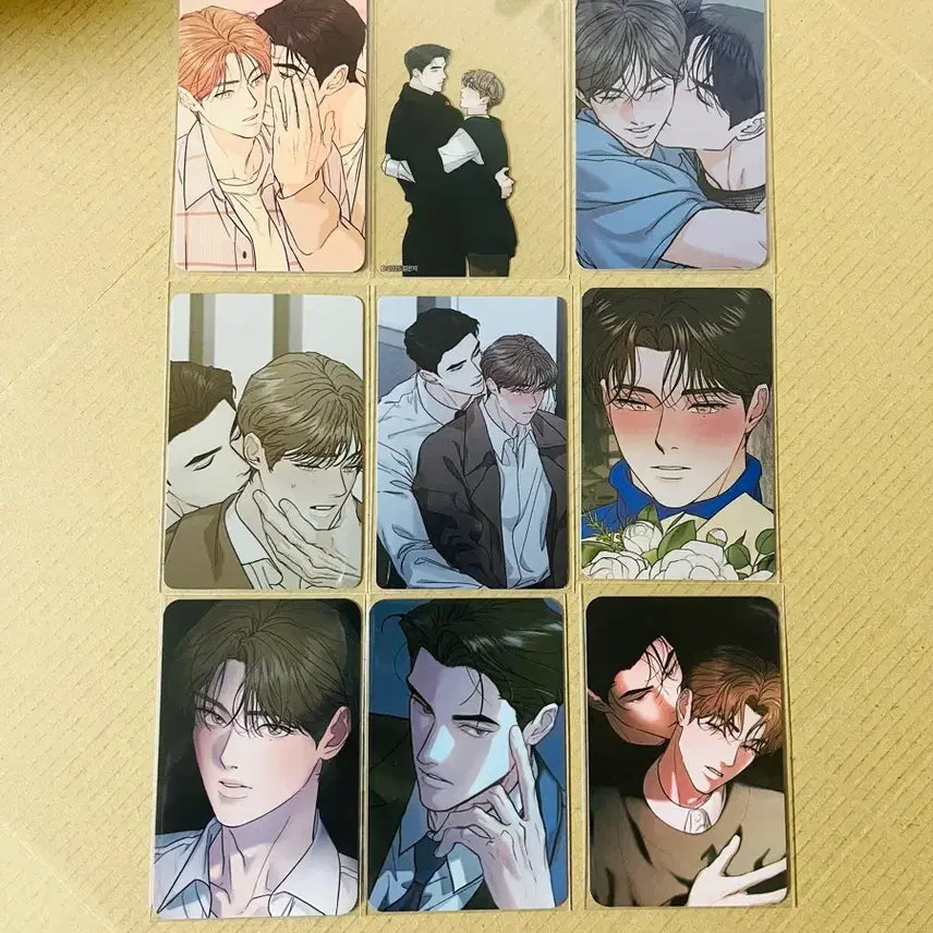 [BUNJANG] Resin Limited Run Photocard Set / 레진 리미티드런 리밑런 특전 및 단행본 포토카드 9종