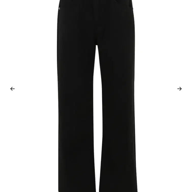 [BUNJANG] KimSeoul 777 Cotton Black Pants / kimseoul 킴서울 777 코튼 블랙 팬츠