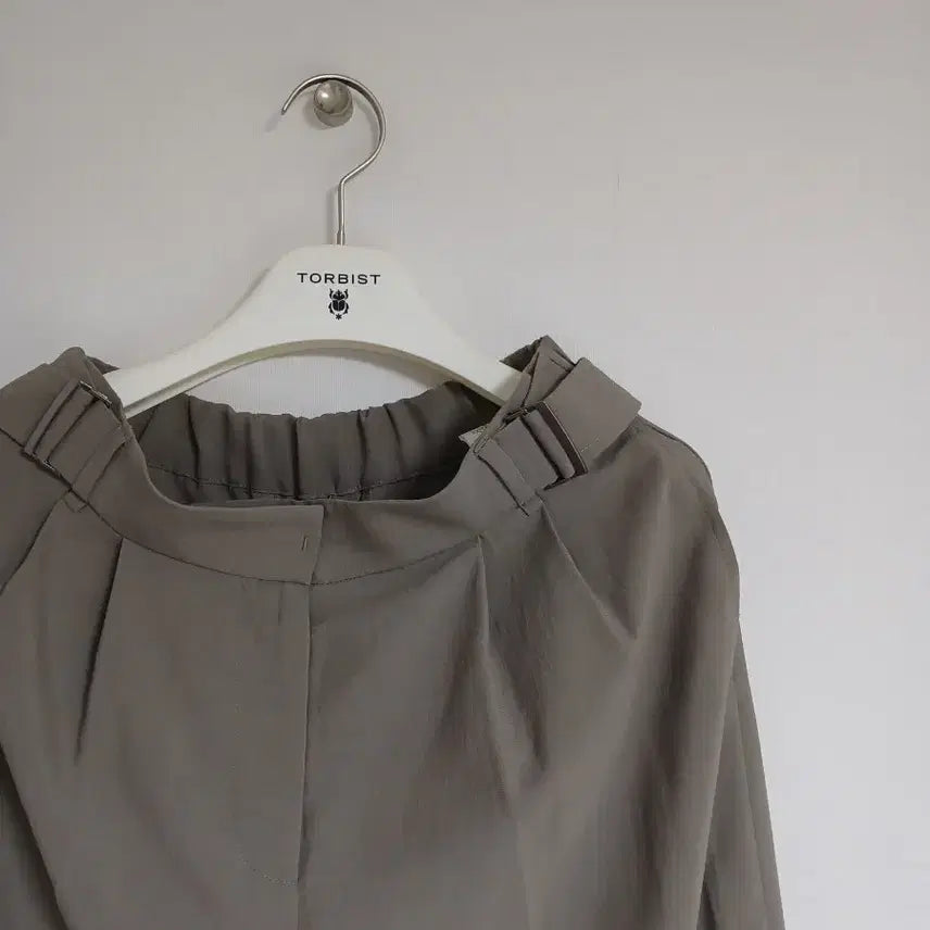 [SOLD OUT] 여성 와이드 팬츠 카키(리스트)