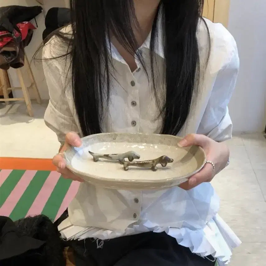 [BUNJANG] Tuft T 127 Room Button Slim Shirt / 튜프티 127room 버튼 슬림 셔츠