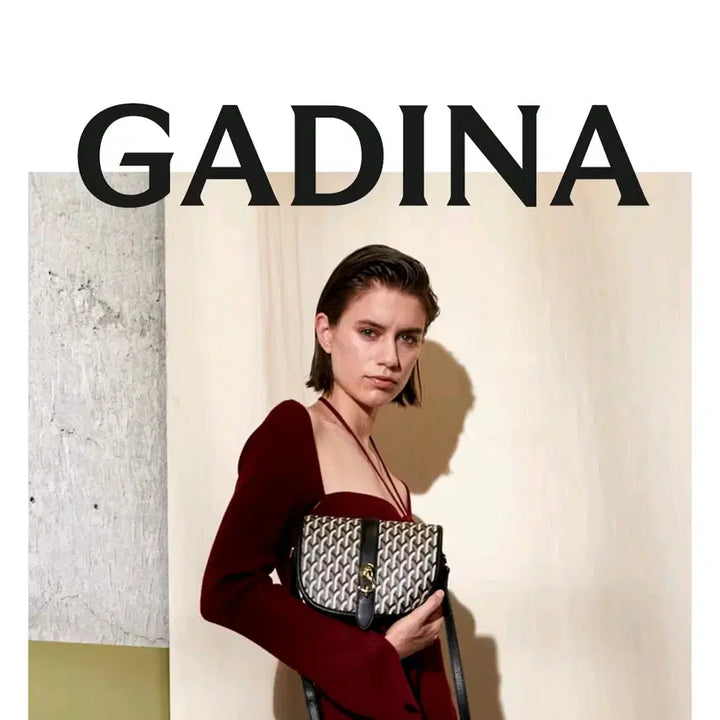 [BUNJANG] Delight Gardena Gothica Black Crossbody Bag / 정품 델레스트 가디나 고티카 블랙 크로스백