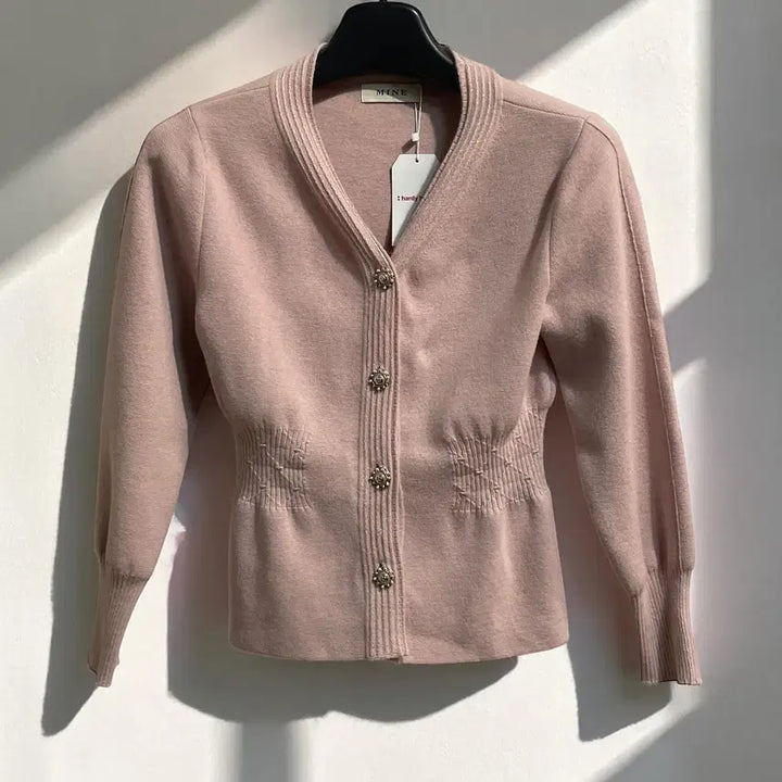 [BUNJANG] Mine Wool Blend Knit Cardigan / 마인 니트 가디건