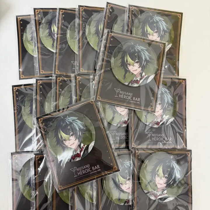 [BUNJANG] NIJISANJI Dytica Inami Rai Animate Collaboration Can Badge Set (20 Pieces) / 니지산지 디티카 이나미 라이 애니메이트 캔뱃지 20점 파페 퍼펫토 아크릴