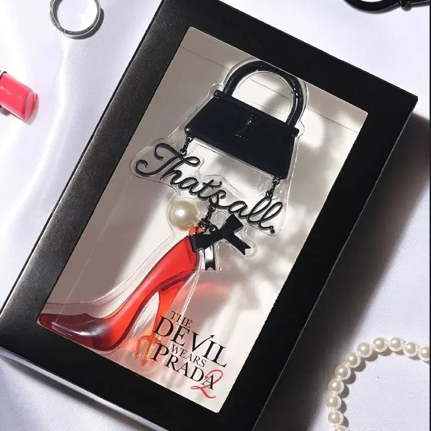 [BUNJANG] The Devil Wears Prada 2 Silicone Case Keyring / 악마는프라다를입는다2 하이힐 가방 키링 실리콘케이스 굿즈