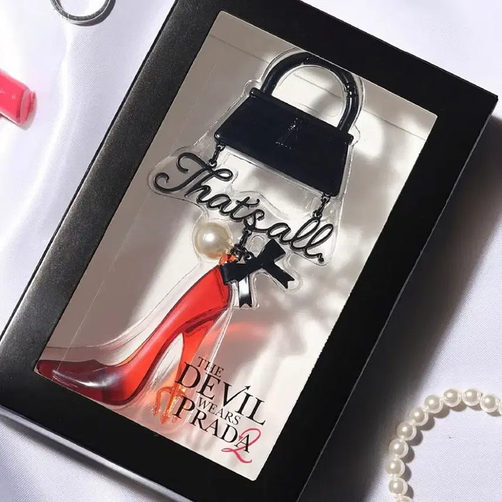 [BUNJANG] The Devil Wears Prada 2 Silicone Case Keyring / 악마는프라다를입는다2 하이힐 가방 키링 실리콘케이스 굿즈