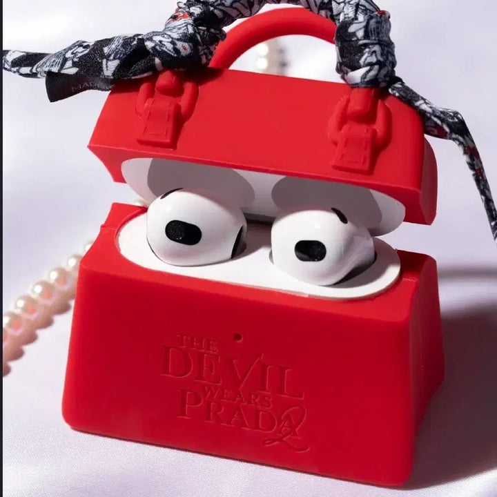 [BUNJANG] The Devil Wears Prada 2 Silicone Case Keyring / 악마는프라다를입는다2 하이힐 가방 키링 실리콘케이스 굿즈