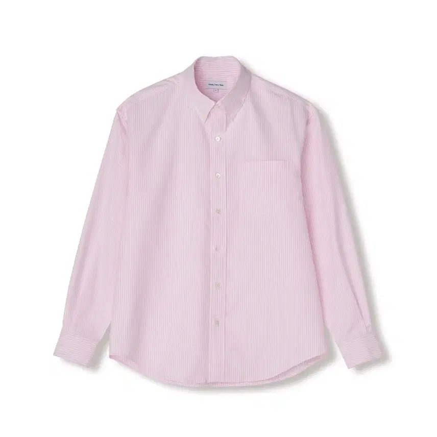 [SOLD OUT] 스테디에브리웨어 핑크 스트라이프 셔츠 4