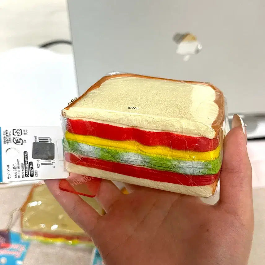 [BUNJANG] NIC Squishy Sandwich Kitchen Bundle / 일본 NIC 스퀴시 샌드위치 3개 일괄
