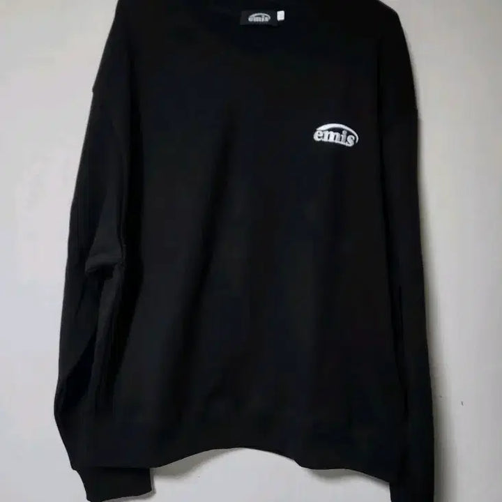 [BUNJANG] Emis Black Sweatshirt T-Shirt / emis 이미스 블랙 맨투맨 티셔츠