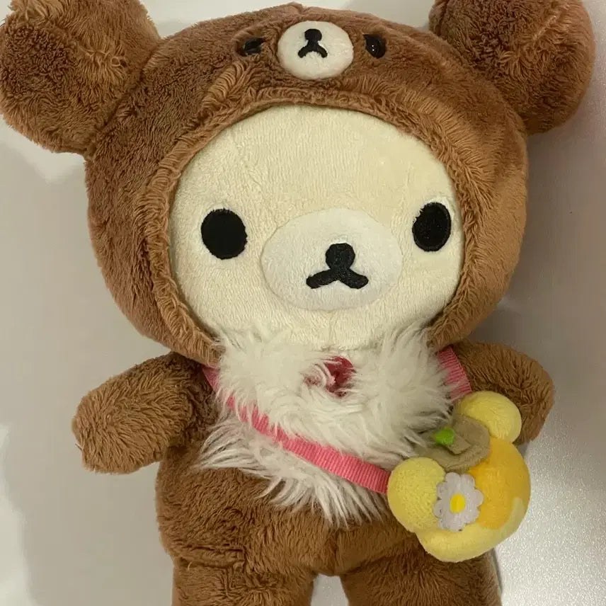 [BUNJANG] Kori Rilakkuma Doll in Koguma Costume / 고전 코구마 옷 입은 코리락쿠마 인형