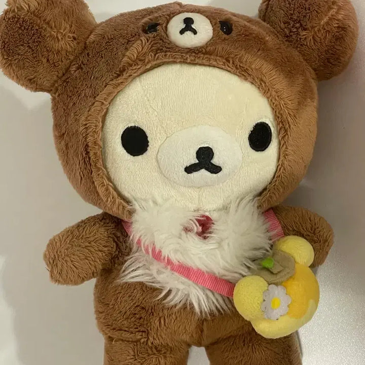 [BUNJANG] Kori Rilakkuma Doll in Koguma Costume / 고전 코구마 옷 입은 코리락쿠마 인형