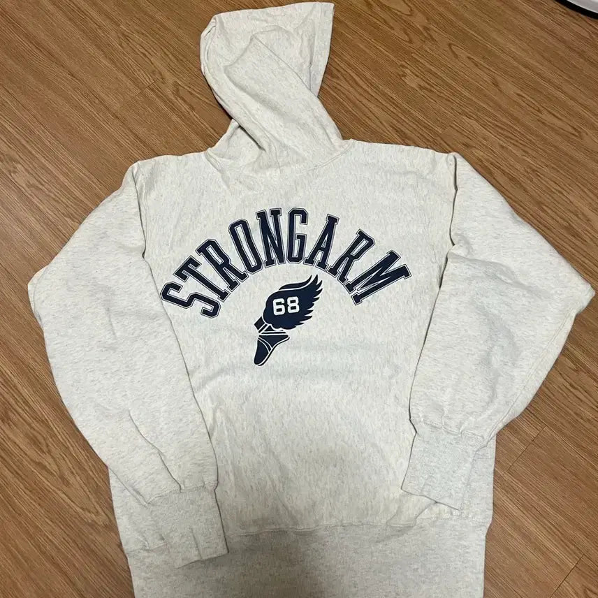 [BUNJANG] Warehouse Hoodie Oatmeal XL / 웨어하우스 후드티 XL사이즈