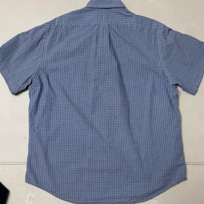 [BUNJANG] Polo Ralph Lauren Checkered Short Sleeve Shirt XL / 폴로 랄프로렌 체크 반팔 셔츠 XL