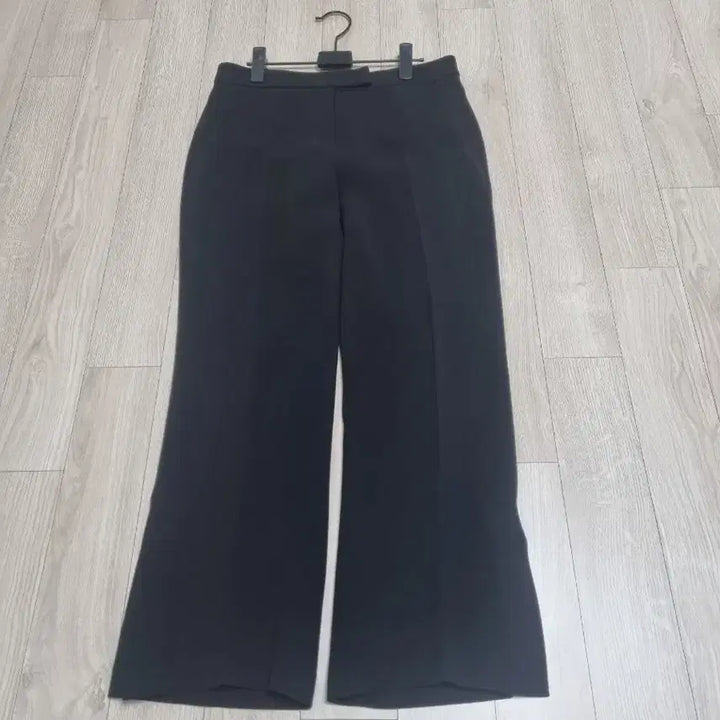[BUNJANG] Time Black Slit Pants (Size 55) / 타임블랙슬릿팬츠(55)