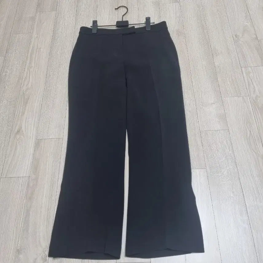 [BUNJANG] Time Black Slit Pants (Size 55) / 타임블랙슬릿팬츠(55)