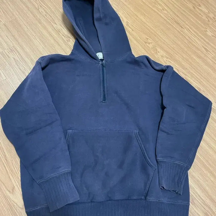 [BUNJANG] Joe McCoy Half Zip Hoodie Size 42 / 조 맥코이 반집업 후드 42사이즈