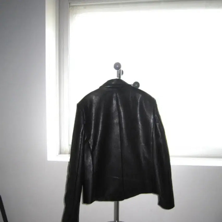 [BUNJANG] Slim Leather Jacket / 슬림 레더 JK