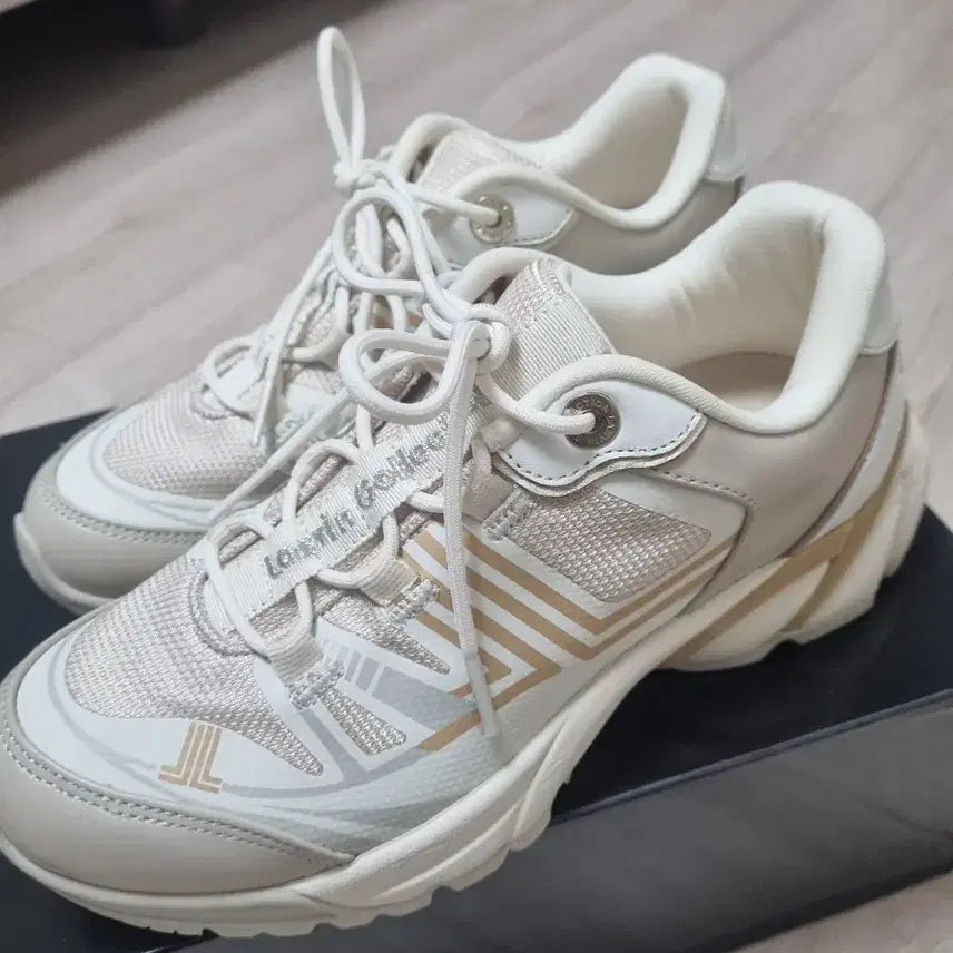 [BUNJANG] Lanvin Sneakers Ivory 240mm / 랑방스니커즈(운동화)240