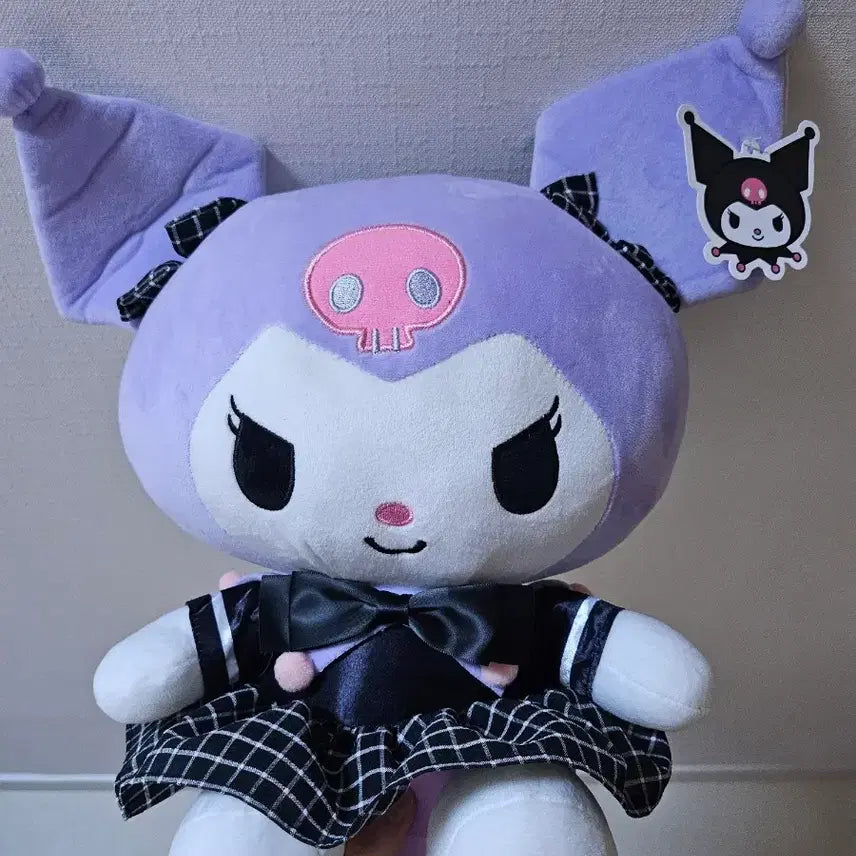 [BUNJANG] Sanrio Kuromi Devil Dress Keyring Set / 정품 산리오 쿠로미 블랙드레스 키링 세트 최저가 반값이하